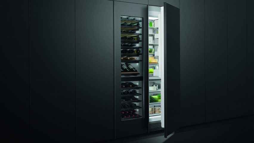 Integrated Column Wine Cabinet by Fisher & Paykel