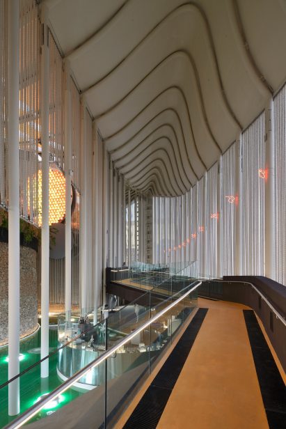 Interior of Italy Pavilion at Dubai Expo