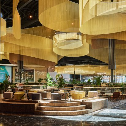 Westfield Mall of the Netherlands by MVSA Architects with Kriskadecor chains