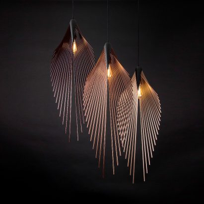Leaf Lamp by Dániel Máto