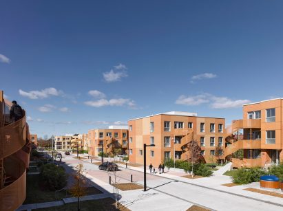 The Habitations Saint-Michel Nord housing complex in Montreal