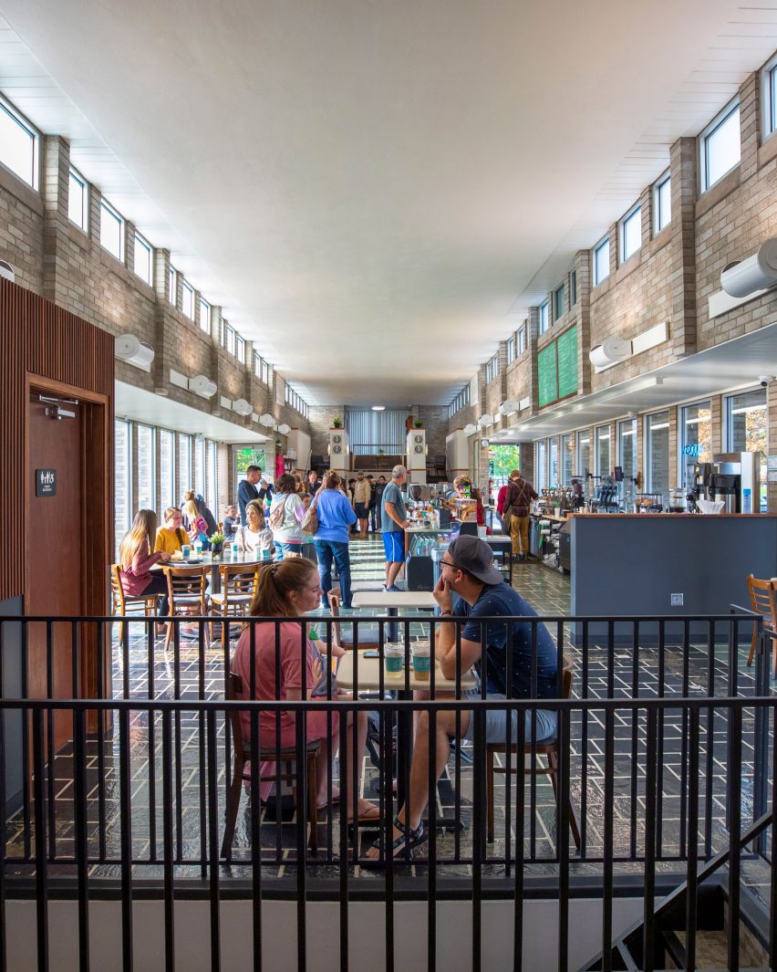 Lucabe Coffee Company cafe at the Landmark Columbus Foundation
