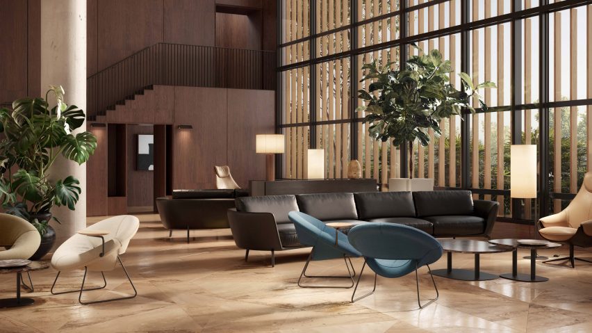 LXR18 armchair by Martin Ballendat for Leolux LX