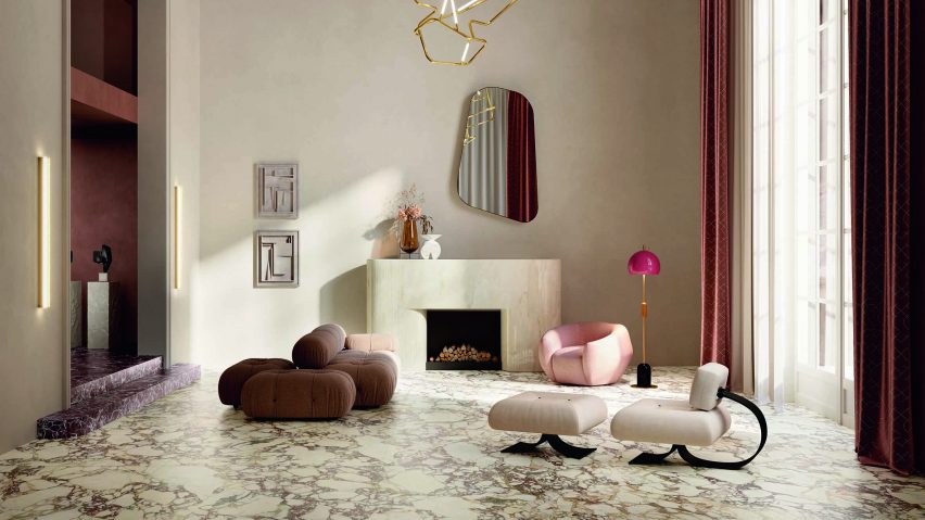 Marmi Maximum tiles by Fiandre Architectural Surfaces