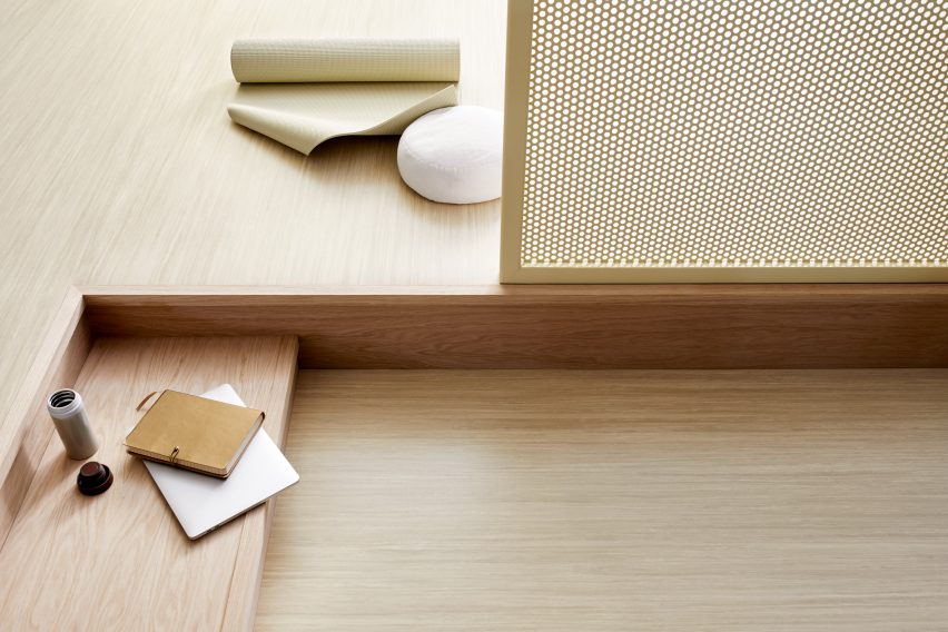 Marmoleum Linear flooring by Forbo