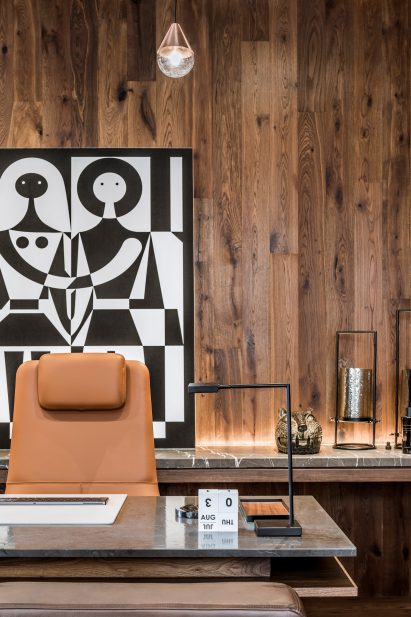Office Casa Leyros by 1540 Arquitectura