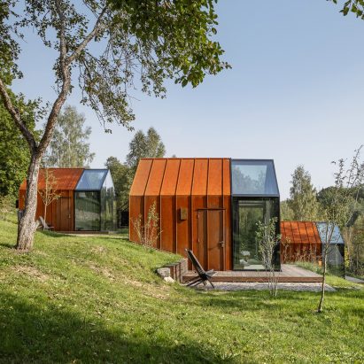 The Ziedlejas Spa and Wellness Resort is comprised of three cabins
