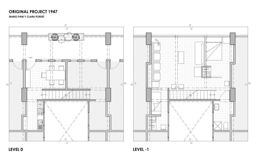 Original project floor plan