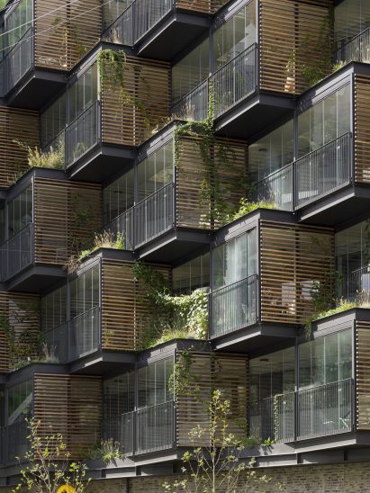 Facade blocks of Ørsted Gardens by Tegnestuen Lokal