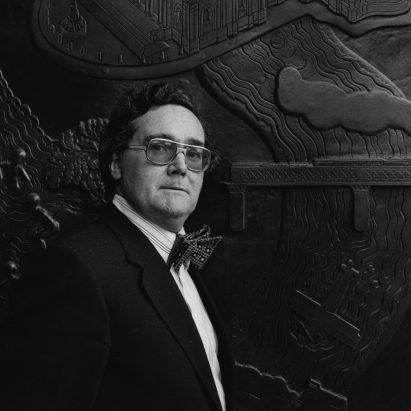 Portrait of architect Owen Luder
