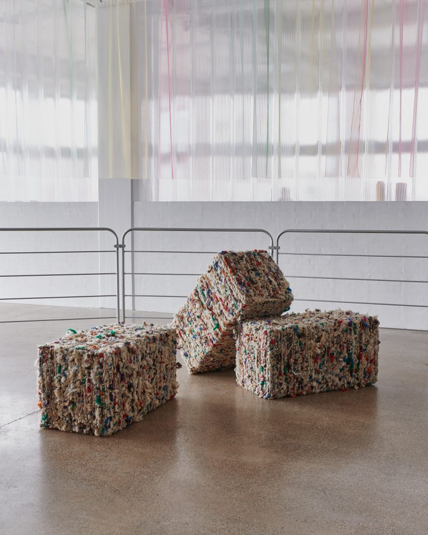 Colourful fabrics by Kvadrat