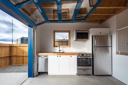 Neutral kitchen interiors