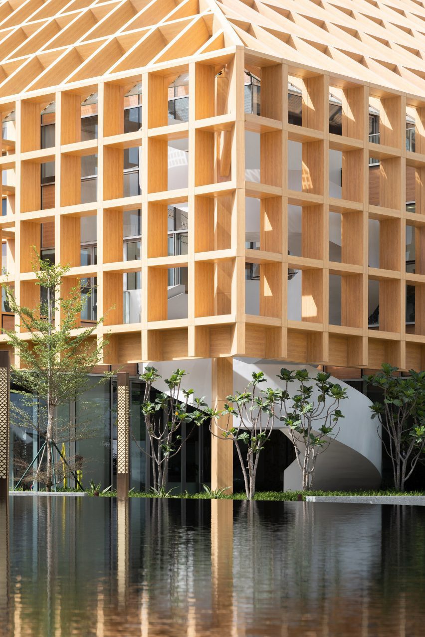 Exterior of Sanya Farm Lab by CLOU architects