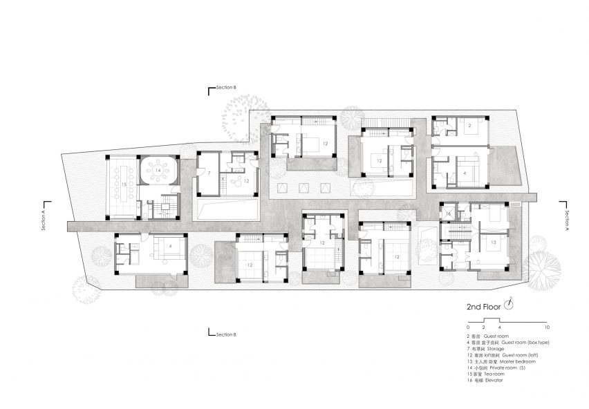 Second floor plan