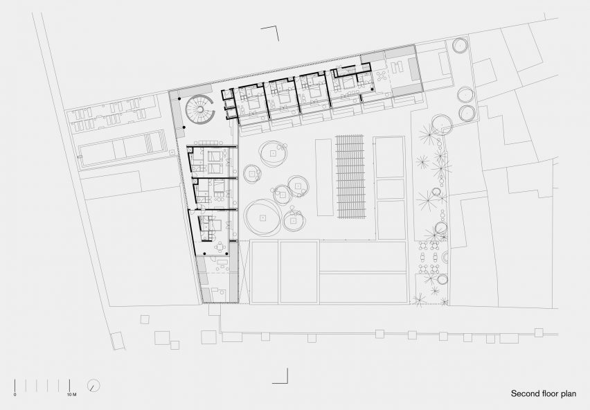 Second floor plan