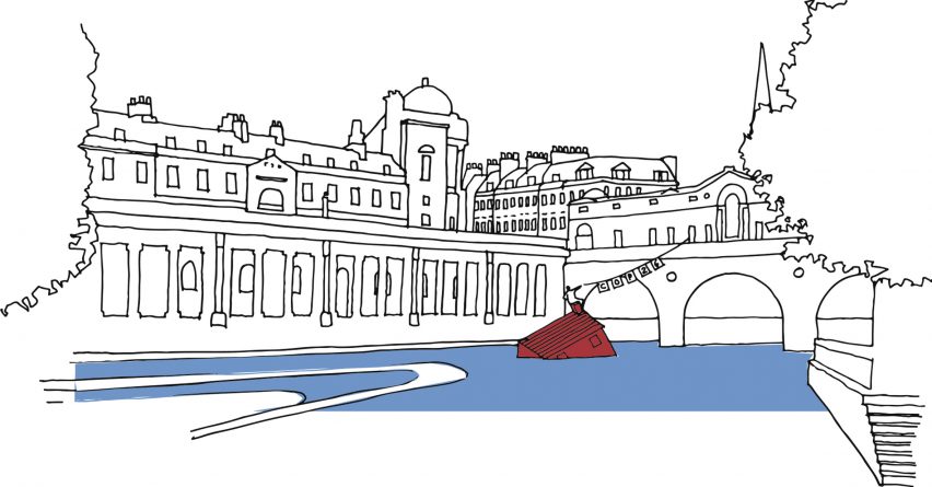 Sinking House sketch