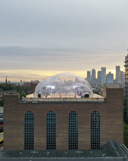 The alexander mcqueen show was built on top of a carpark