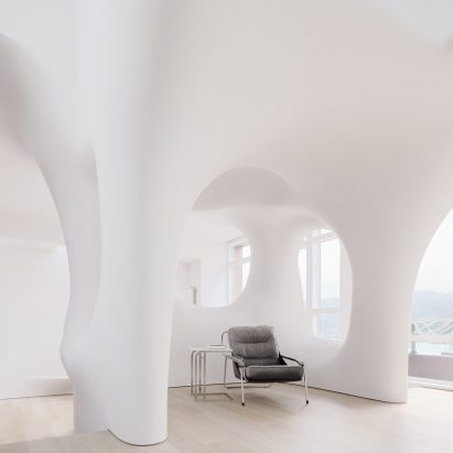 Seating nook of Softie house by OPA
