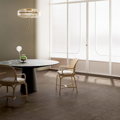 Solida tiles in a dining room