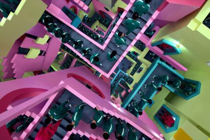Netflix Squid Game staircase
