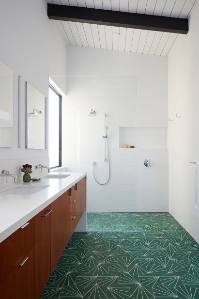 Mid-century home retro tiles