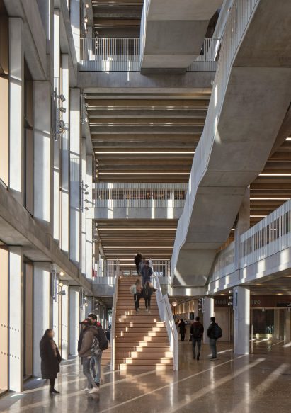 Staircase at Kingston University London – Town House