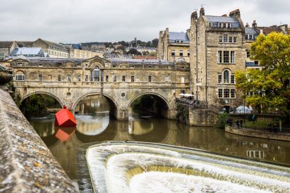 Pulteney Weir in Bath