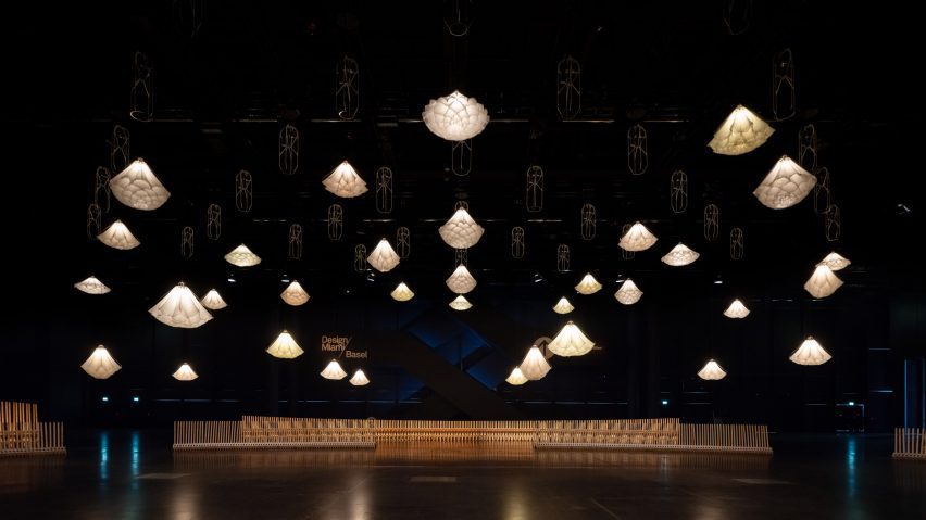 Studio Drift and Sou Fujimoto installation for Superblue