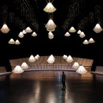 Studio Drift and Sou Fujimoto installation for Superblue