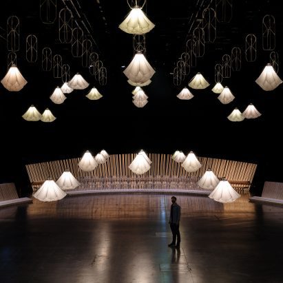 Studio Drift and Sou Fujimoto installation for Superblue