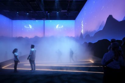 Fog-filled visitor attraction