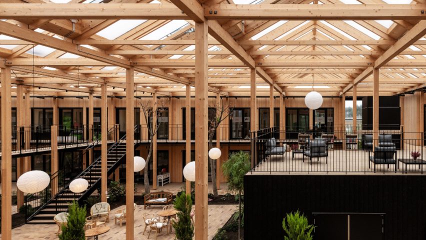 Interior view of the Ibihaven senior living facility