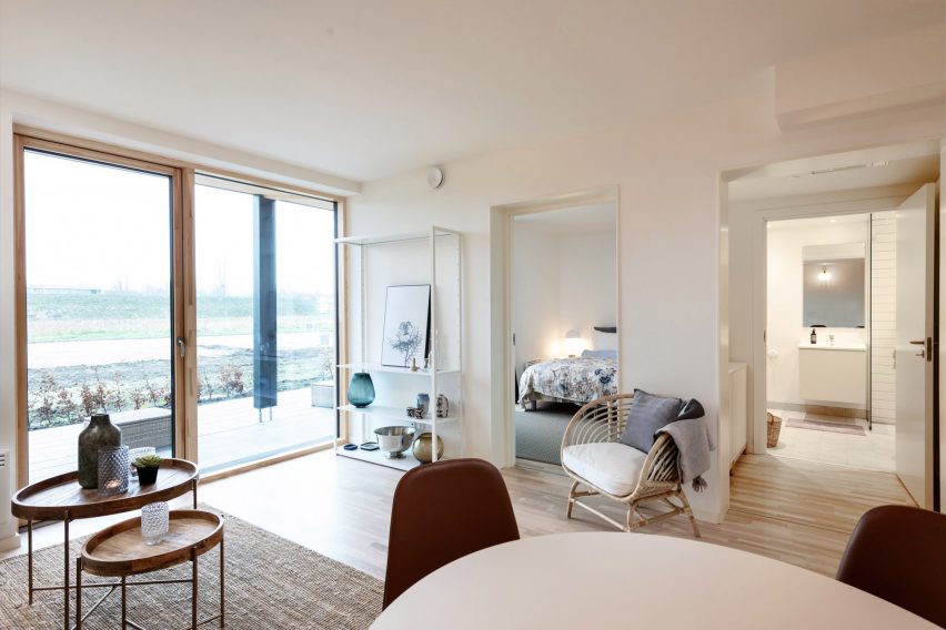 Ibihaven is a senior citizen's co-living facility by Tetris and Sangberg Architects