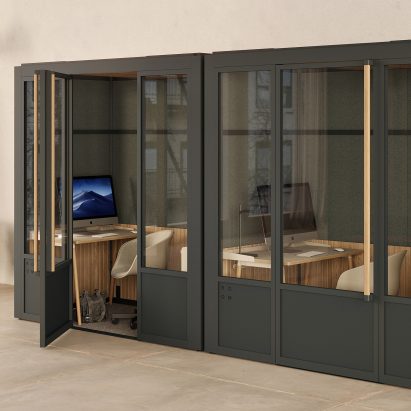 The volumes have a modular form