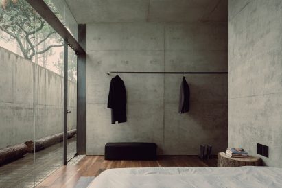 Bedroom with an en suite bathroom