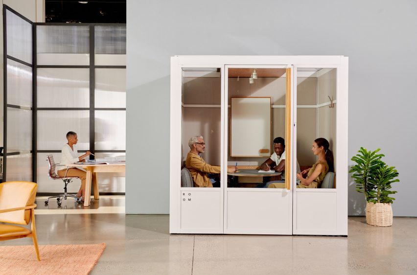 Conference room in light