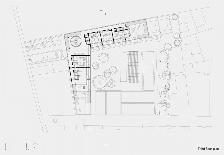 Third floor plan