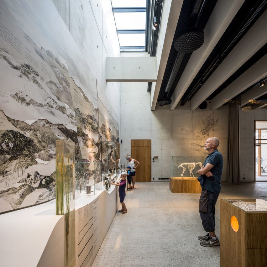 Danish visitor centre interiors