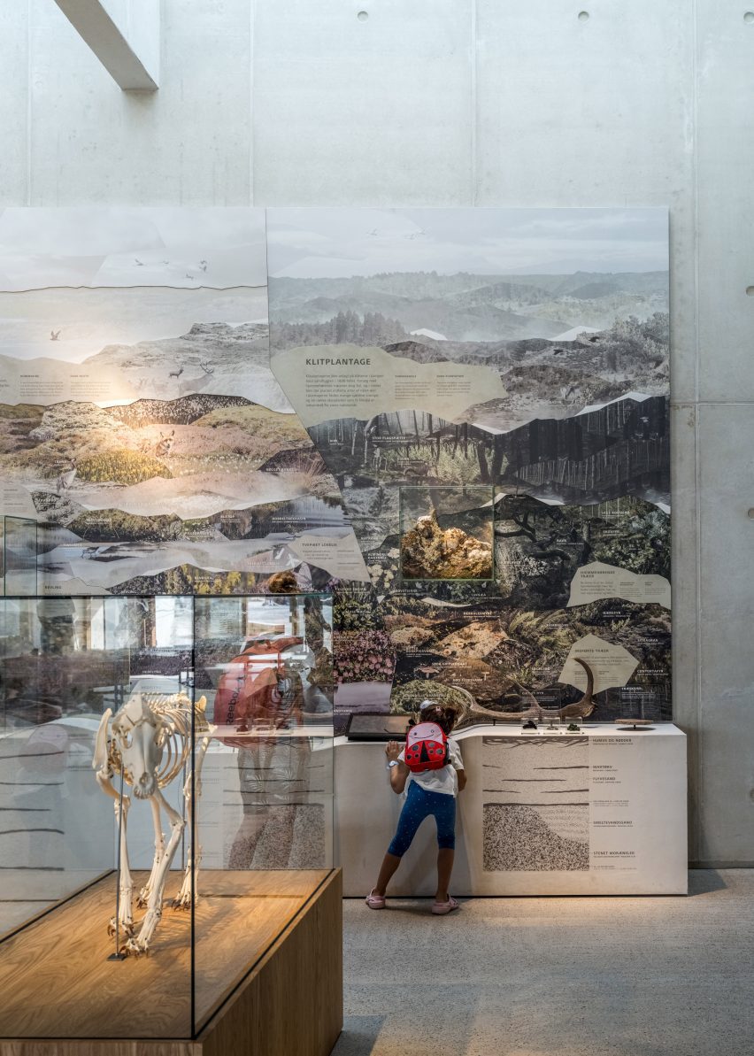 Danish visitor centre interiors