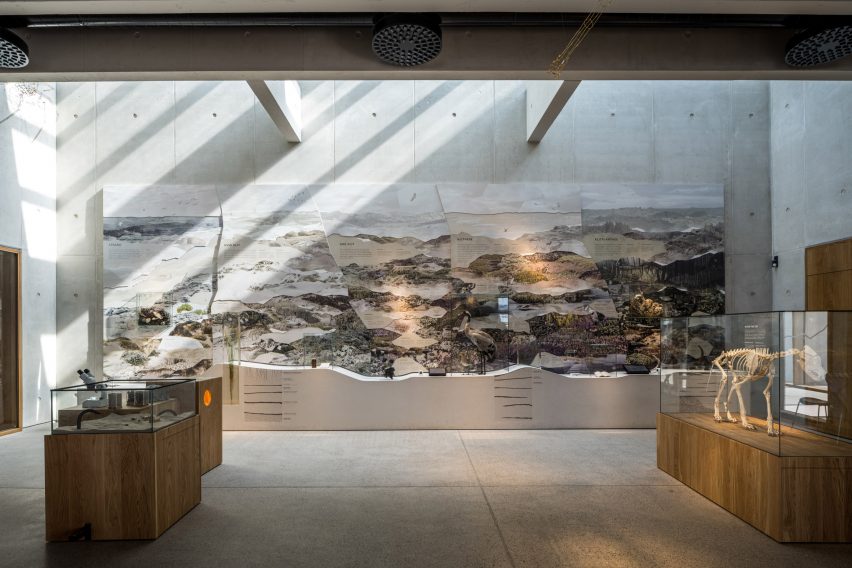 Danish visitor centre interiors