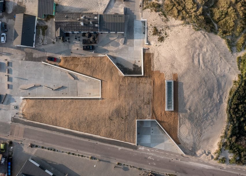 Aerial view of Thy National Park