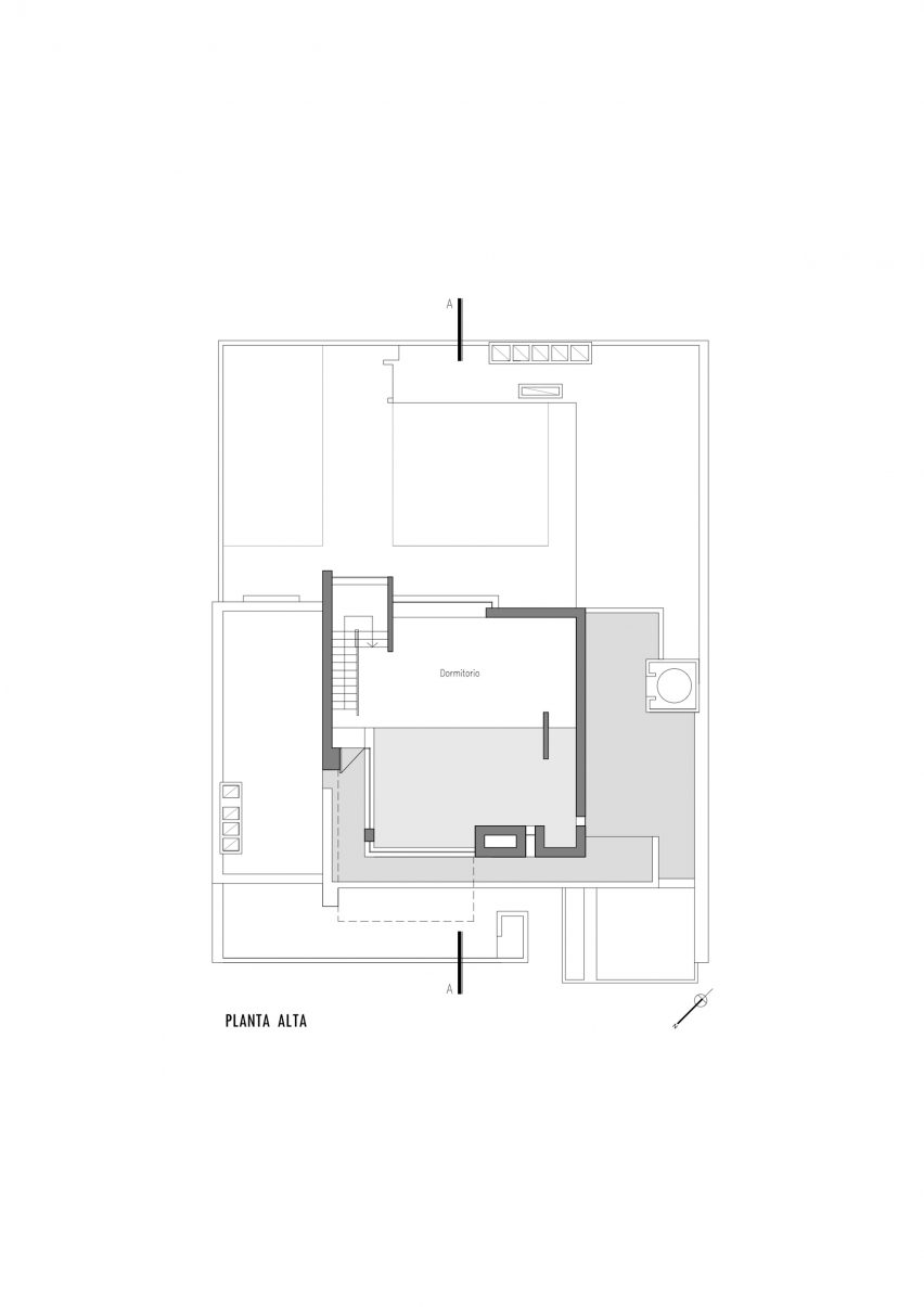 Top floor plan