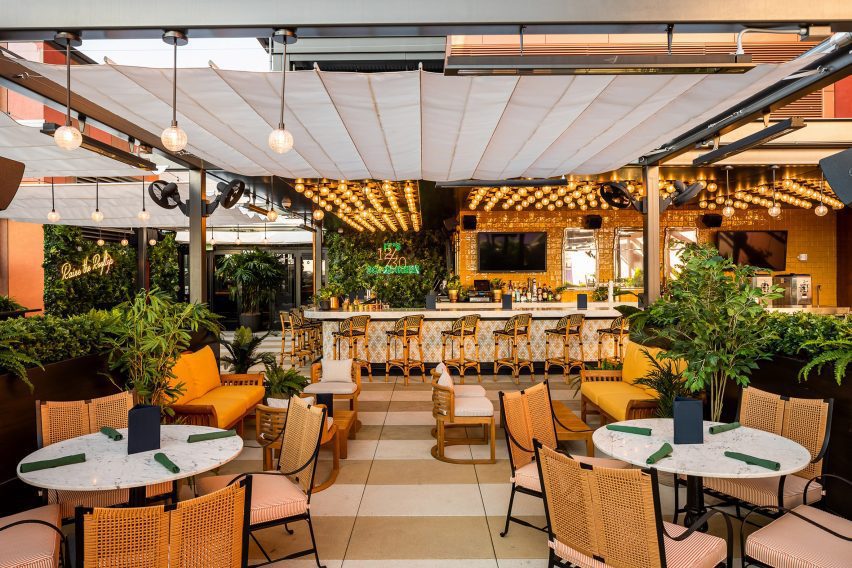 Rooftop bar