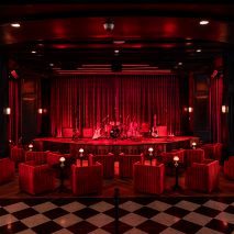 Performance space at The Supper Club