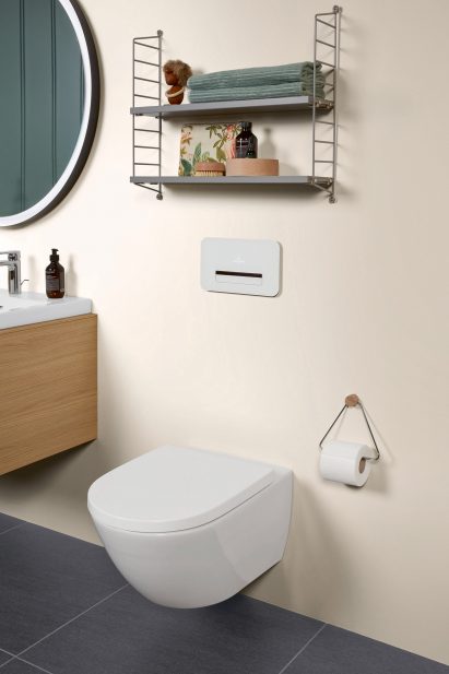 Toilet by Villeroy & Boch using TwistFlush technology