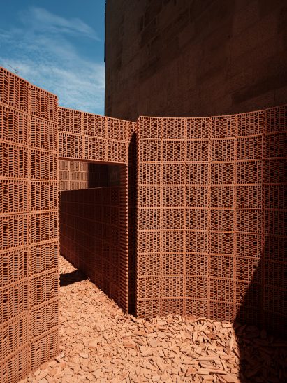 A room inside the installation