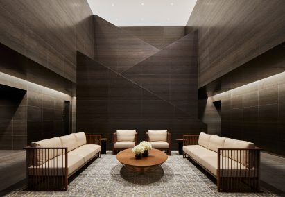 Interiors inside diplomacy building