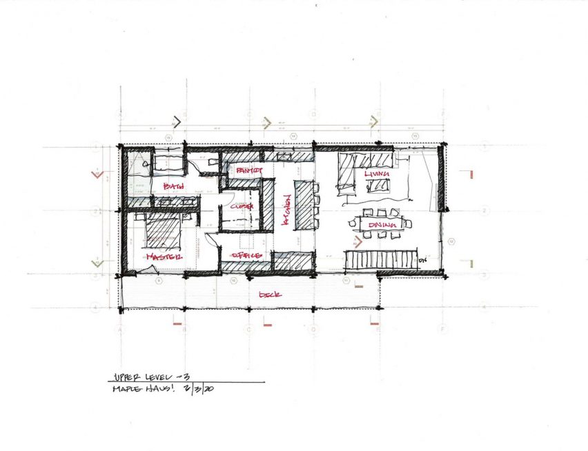 Upper level plans