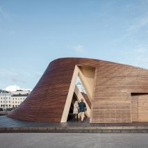 Verstas Architects pavilion in Helsinki