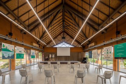 Interior view of the learning centre